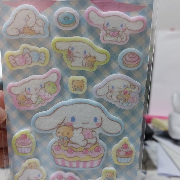 Sanrio Cinnamoroll Puffy 3D Stickers Fun For Kids Sanrio Fans - Picture 3 of 6